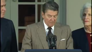 President Reagan's Remarks at a Ceremony for President-Elect George Bush on November 9, 1988