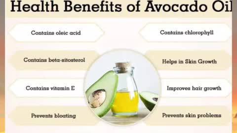 DID YOU KNOW? 6 HEALTH BENEFITS OF AVOCADO OIL😍