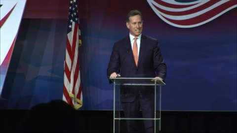 Rick Santorum at the Pennsylvania Leadership Conference (2022)