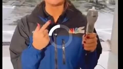 WATCH: NBC Reporter Put Condom on Microphone During Hurricane Ian