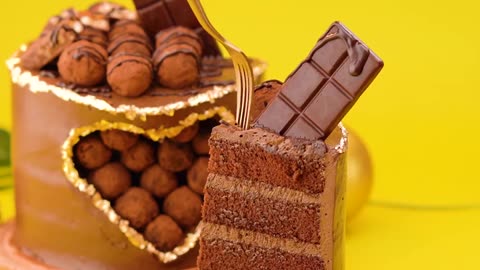 So Yummy Dark Chocolate Cake Hacks | Delicious Chocolate Cake Decorating Recipes