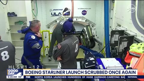 Boeing Starliner launch Scrubbed