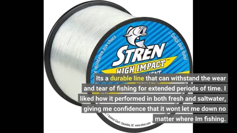 Customer Reviews: Zebco Outcast Monofilament Fishing Line, Low Memory and Stretch with High Ten...