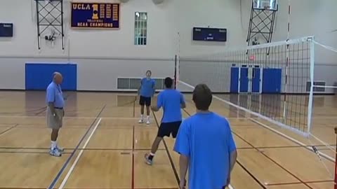 Volleyball Setting Tips - Back Set Drill - Coach Al Scates (19 NCAA National Championships)