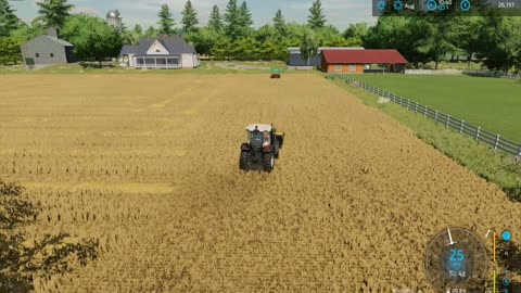 Part 12: Collecting straw | Farming Simulator 22 | Chilliwack map | Timelapse | (1080p60)