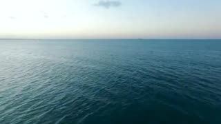 Deep Beautiful Blue Sea Nature Video Travel