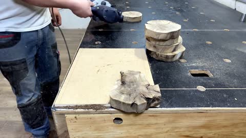 WOODWORKING Making a cutting board.