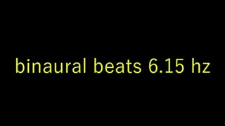 binaural beats 6 15 hz