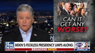 Hannity: America Is In Rough Shape Thanks To Biden..