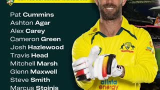 Australia Odi Squad Vs England