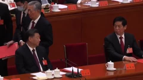 Symbolic image of a new beginning in China Chinese secretary was removed from the closing stages...