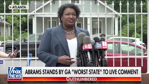 Stacey Abrams Doubles Down On Her 'Worst State' Remark