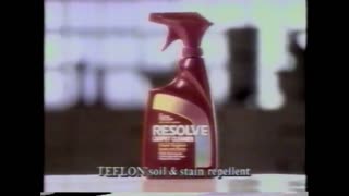 Resolve Carpet Cleaner Commercial (1990)