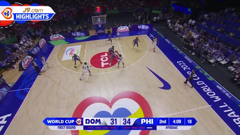 Dominican Republic 🇩🇴 vs Philippines 🇵🇭 | J9 Highlights | FIBA Basketball World Cup 2023