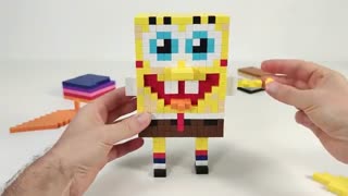 Spongebob out of Pixio VS Monster Magnet | Magnetic Games