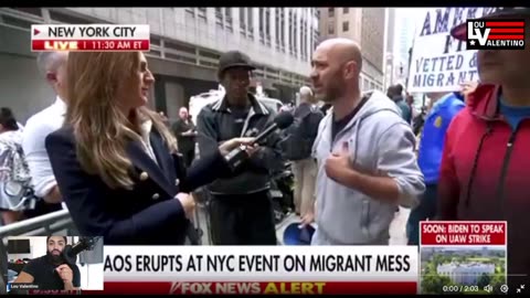 CHAOS ERUPTS! AOC Gets Kicked Out of NYC By Angry New Yorkers as Migrant crisis hits BREAKING POINT