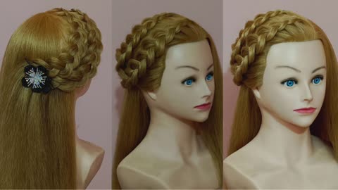 Side Dutch Braid Hairstyle Tutorial