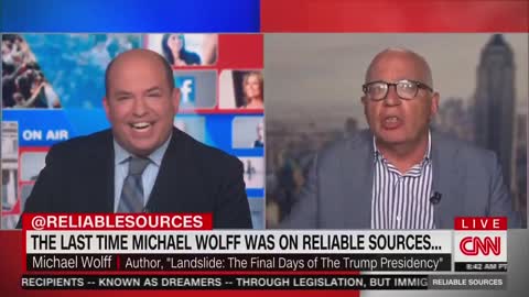 HILARIOUS: Brian Stelter Gets EMBARRASSED On His Own Show By Guest