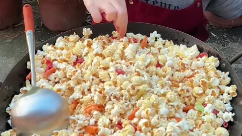 Homemade popcorn