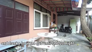 I had a homestay with three Thai women EP2, The youngest girl seduced me with her slim body