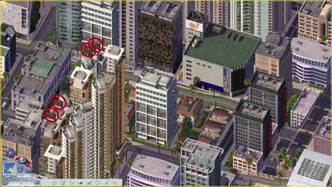 Tourist Beach City with many skyscrapers, SimCity4