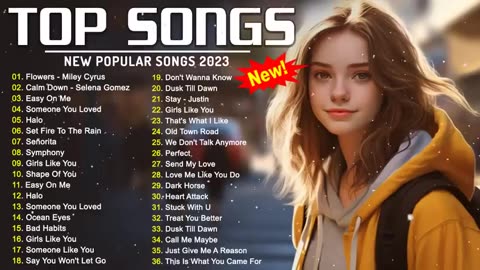 Top Hits 2023 ⭐ New Popular Songs 2023 ⭐ Best English Songs ( Best Pop Music Playlist ) on Spotify