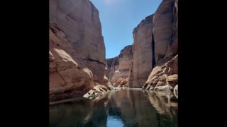 Antelope Canyon river tour. Lake Powell AZ