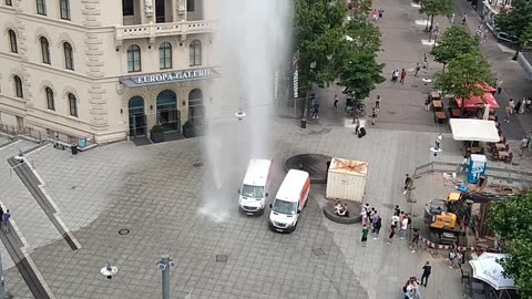 Saarbrücken water 💧 pipe broken