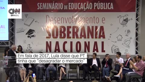 Redes resgatam fala de Lula contra o mercado: "Tem que desagradar"