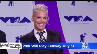 P!NK coming to Fenway Park next summer