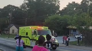 Trump passing through the poorest areas of Atlanta to face the latest deep state witch hunt