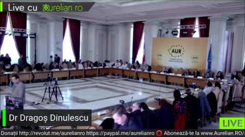 Dragoș Dinulescu, Palatul Parlamentului, 10 feb 2023: Fapta președintelui Iohannis se încadrează la înaltă trădare
