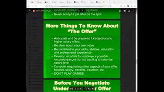 The Salary Negotiation Knowledge Party 5