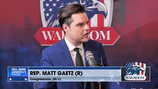 Matt Gaetz: "Our values aren't on the line for which guy in a tracksuit runs Crimea."
