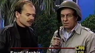 CNN Aired Staged Newscast on Persian Gulf War (1990)