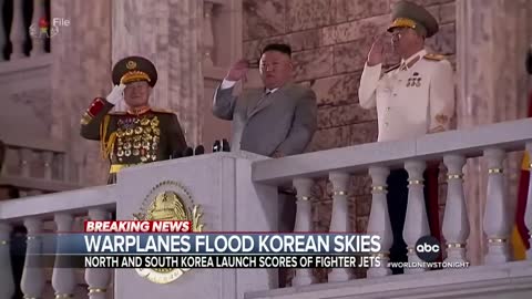 South Korean military says North Korea mobilized warplanes towards border