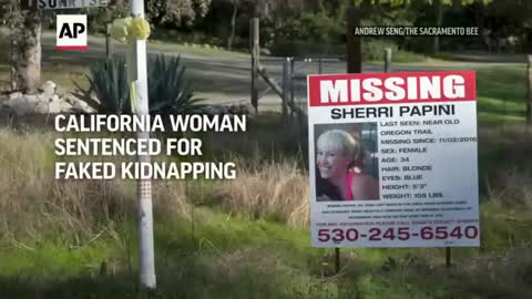California woman sentenced for faked kidnapping