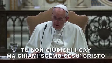 BERGOGLIO, L'ANTICRISTO CHE BACIA LE MANI AI POTENTI.