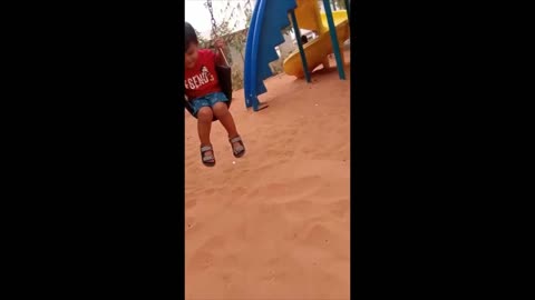 Swings Can Be Dangerous,BUT,Not This One.