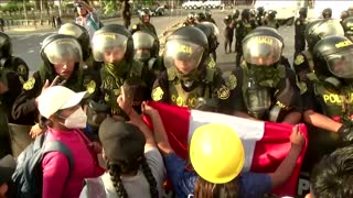 Peru's president vows to punish violent protesters