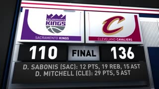 NBA Highlights: Cavaliers vs Kings 136 - 110