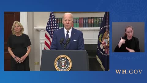 President Biden Delivers Remarks on the Horrific Elementary School Shooting in Uvalde, Texas