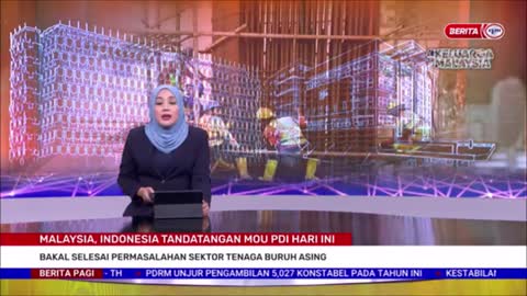 1 APR 2022 – BERITA PAGI – MALAYSIA, INDONESIA TANDATANGAN MOU PDI HARI INI