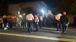 Staten Island Community Protesting Bus of Migrants in Midland Beach Pt 3