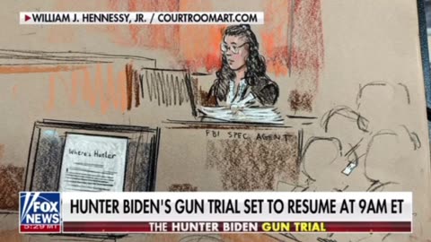 Hunter Biden's laptop and gun trial.