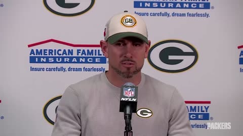 Matt LaFleur Post Victory Press Conference | Green Bay Packers