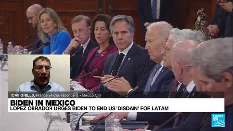 US and Mexico discuss migration, illegal drug trade, economic ties at summit