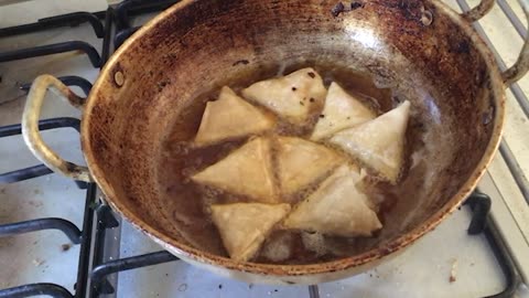 How to Make Mauritian Style Samosa - brought to you by Kamini's Kitchen