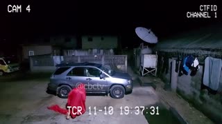Witch caught on CCTV camera