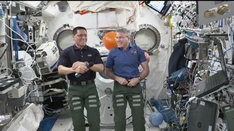 Expedition 69 Space Station Crew Answers Kingfisher, Oklahoma, Student Questions